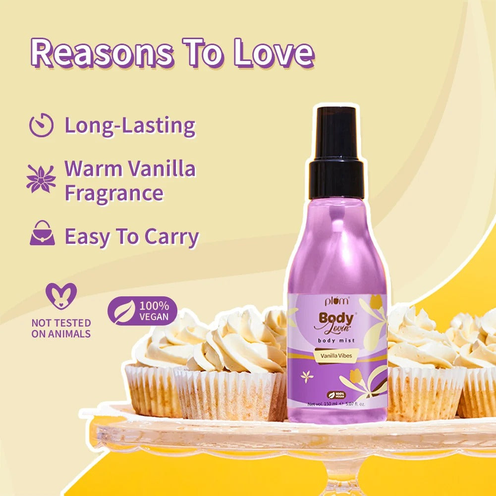 Plum Vanilla Vibes Body Mist - [100ml]
