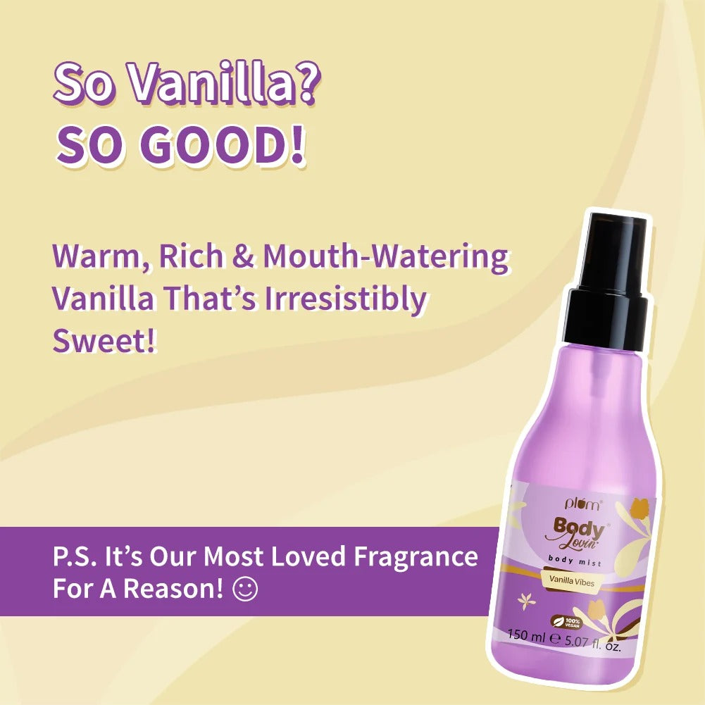 Plum Vanilla Vibes Body Mist - [100ml]