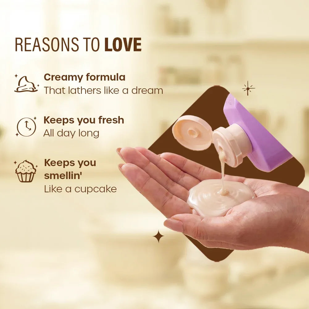 Plum BodyLovin' Vanilla Vibes Body Wash, 240ml