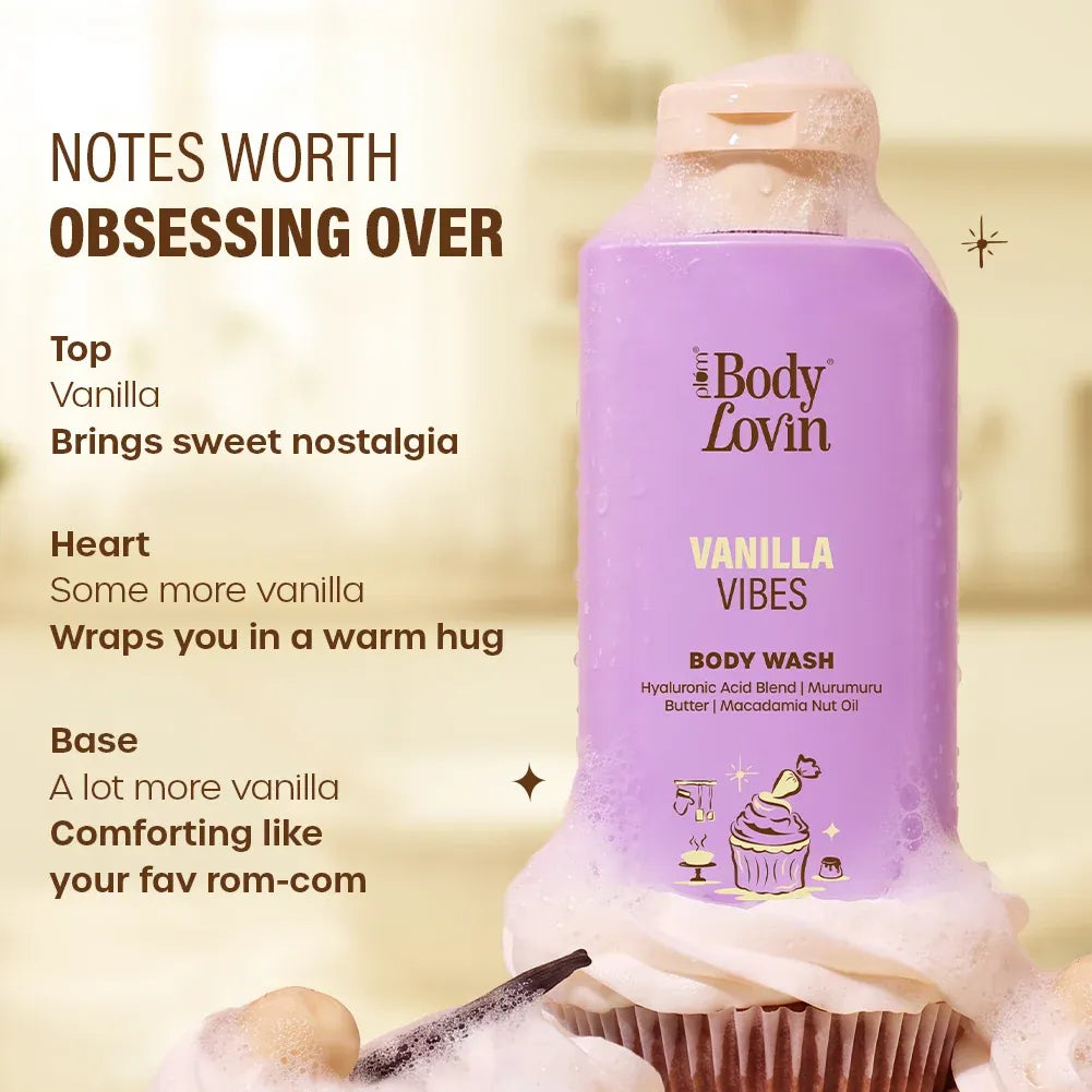 Plum BodyLovin' Vanilla Vibes Body Wash, 240ml
