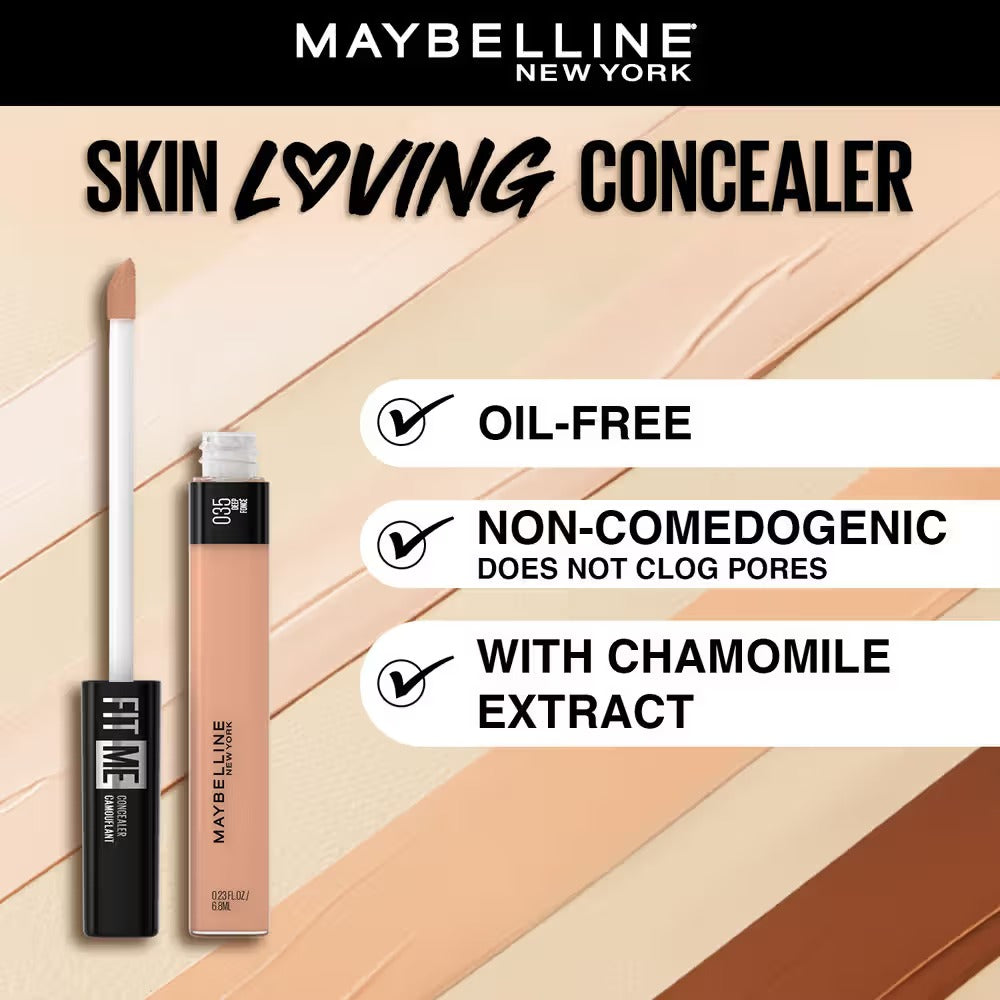 Maybelline Fit Me Oil-Free Liquid Concealer – Deep 35, 4.5g