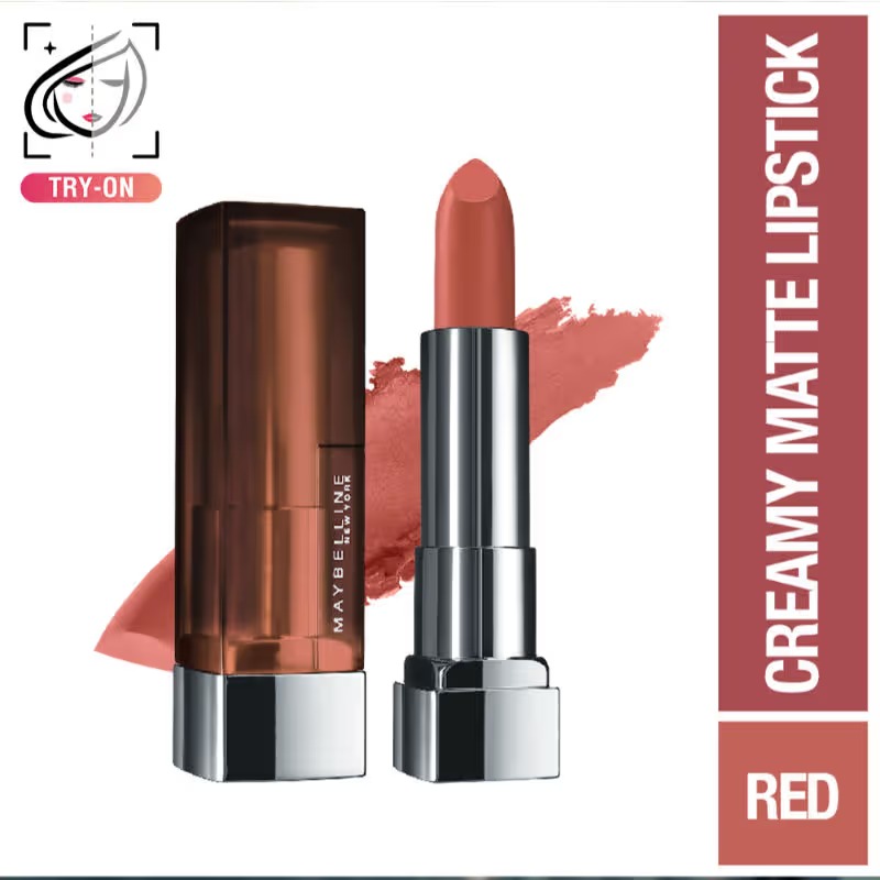 Maybelline Color Sensational Creamy Matte Lipstick – Nude Nuance 657, 3.9 g