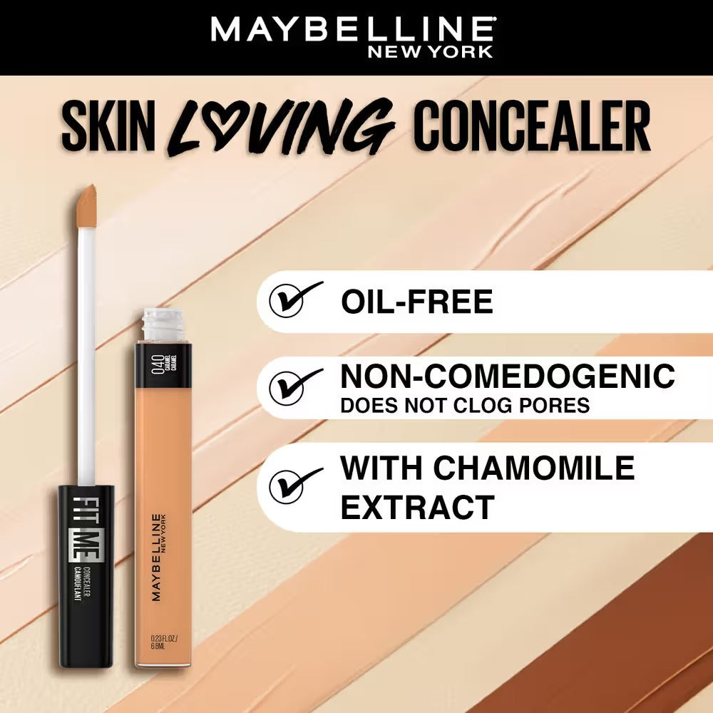 Maybelline Fit Me Oil-Free Liquid Concealer – Caramel 40, 4.5g