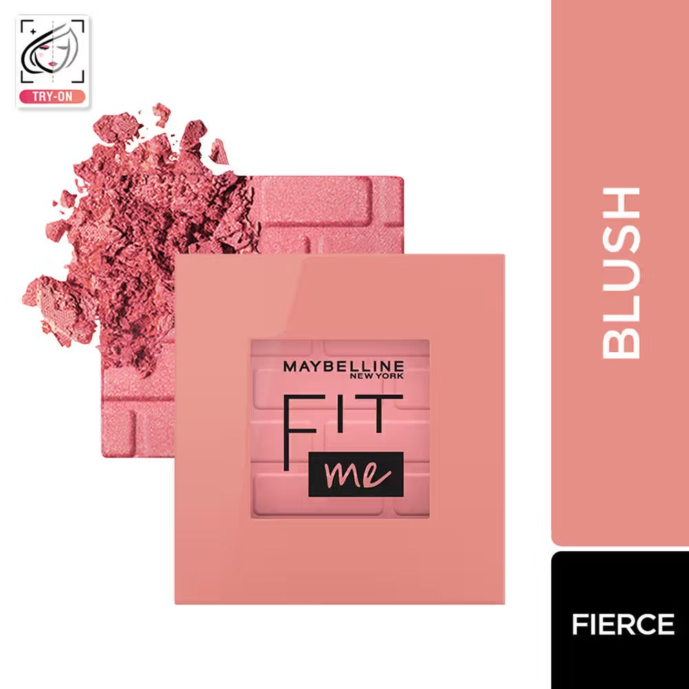 Maybelline New York Fit Me Mono Blush, Up To 16 hours Long-lasting Cheek Blush - 30 Fierce