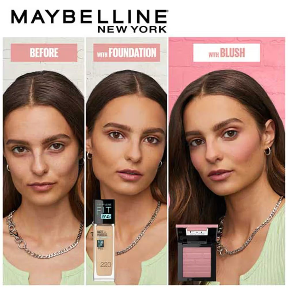 Maybelline New York Fit Me Mono Blush, Up To 16 hours Long-lasting Cheek Blush - 30 Fierce