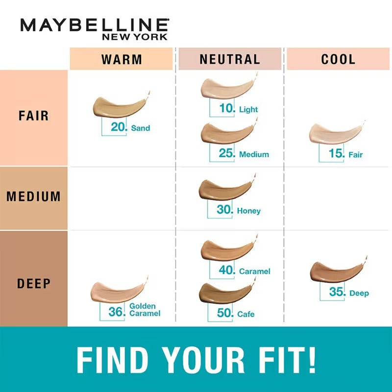 Maybelline Fit Me Oil-Free Liquid Concealer – Golden Caramel 36, 4.5g