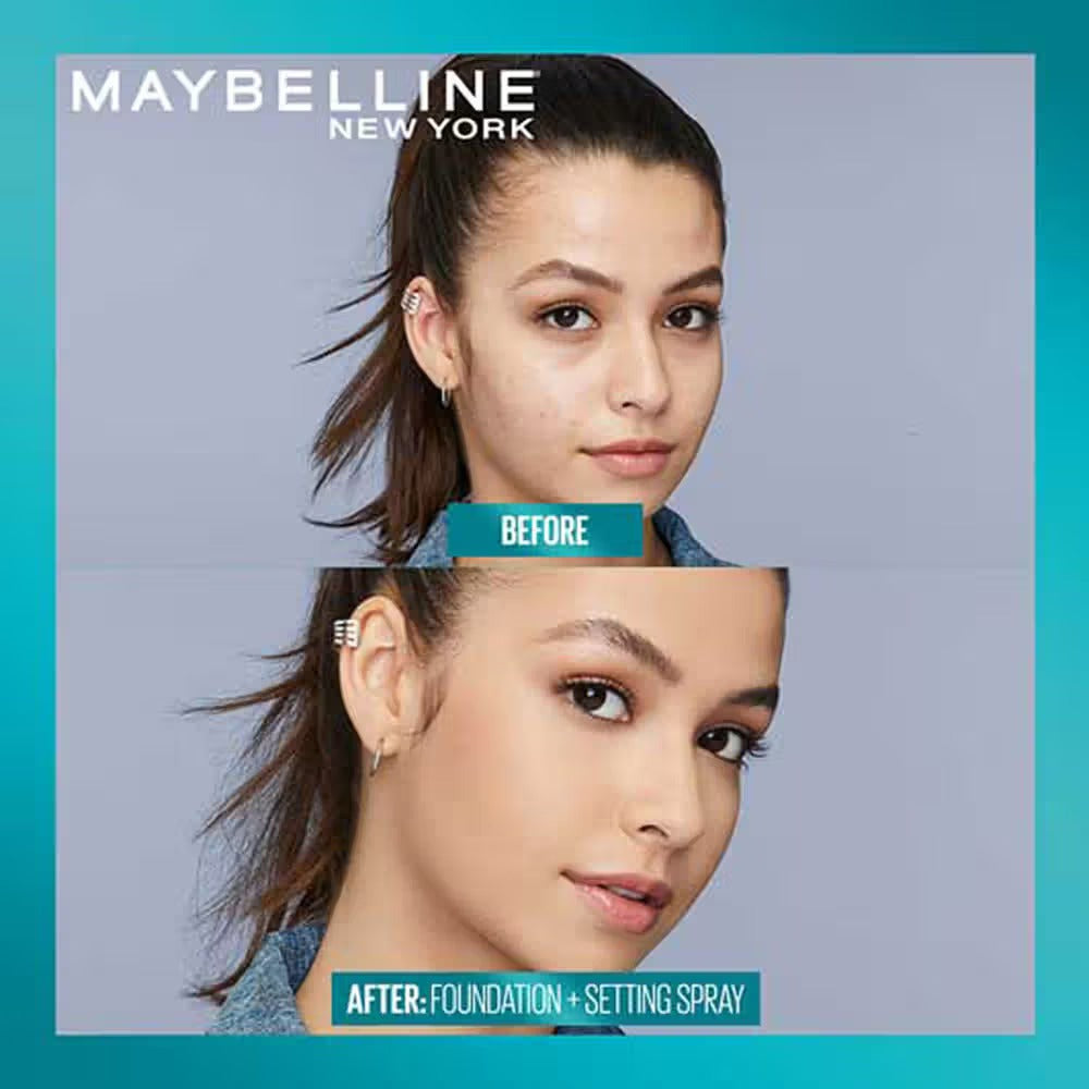 Maybelline New York Fit Me Matte + Poreless Setting Spray Transfer-proof 24HR Oil-control Formula - 60ml