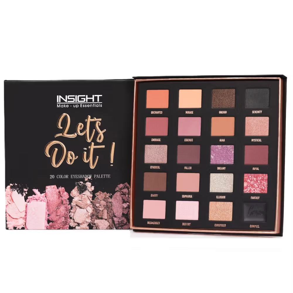 Insight Pro Let's Do It! Eyeshadow Palette for Everyday & Statement Eye Looks – 6g