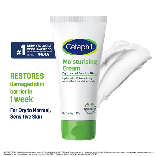 Cetaphil Moisturizing Cream for Dry, Dehydrated Skin