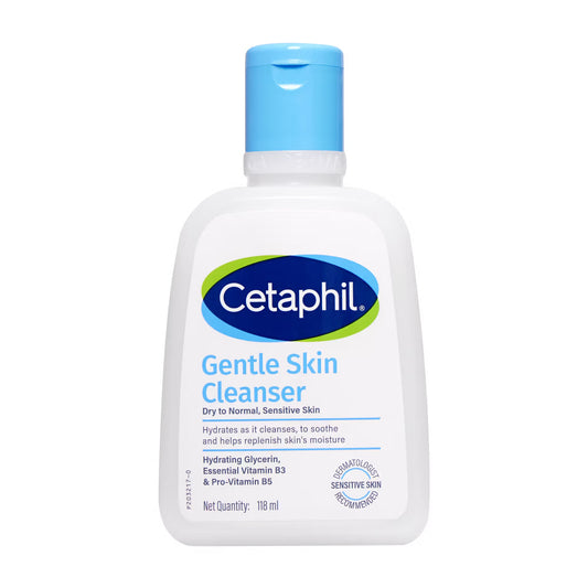 Cetaphil Gentle Skin Cleanser – 118 ml for Daily Cleansing