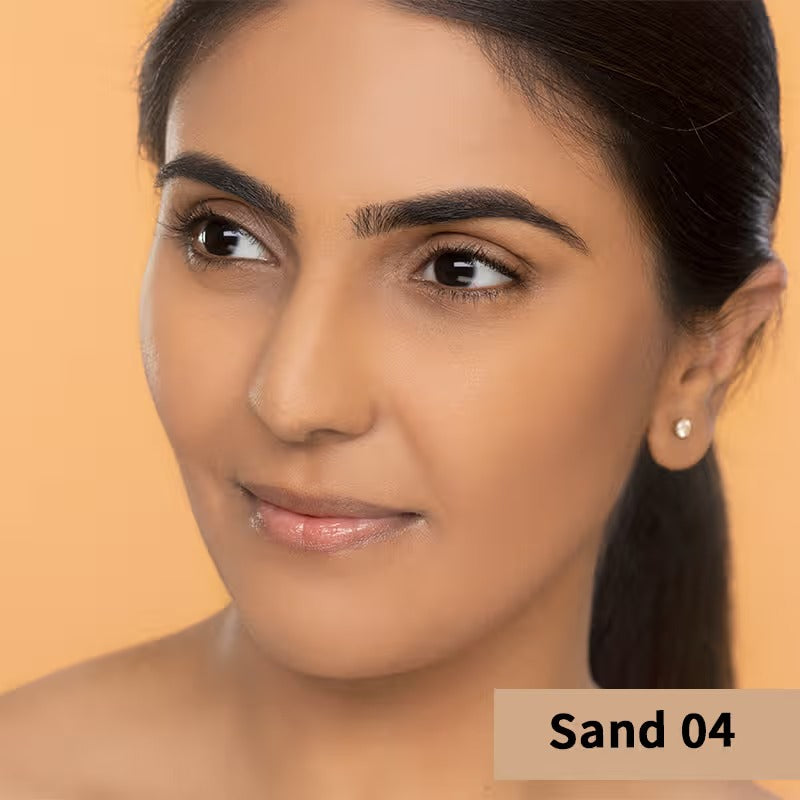 Nykaa All Day Matte Oil-Control Compact Powder with SPF 15 PA++ – Sand 04, 8g