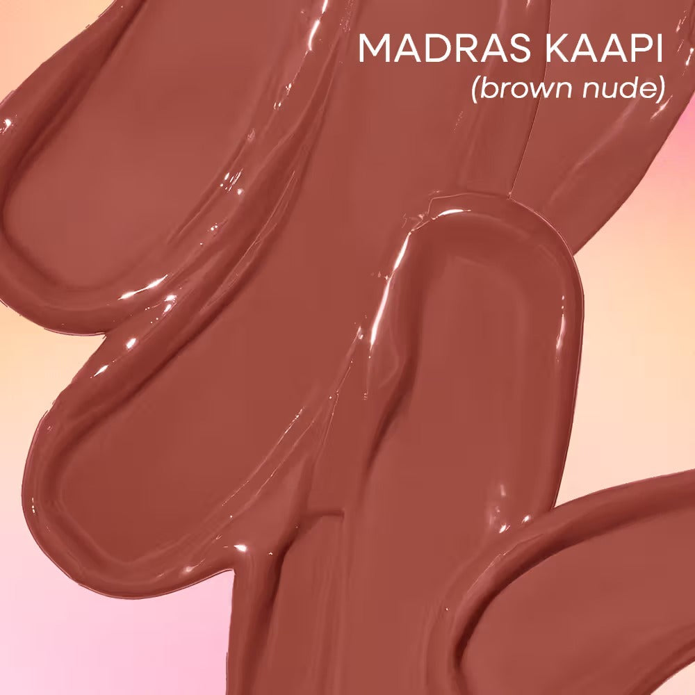 Nykaa Matte To Last Transferproof Liquid Lipstick – Madras Kaapi 05, 6.2ml