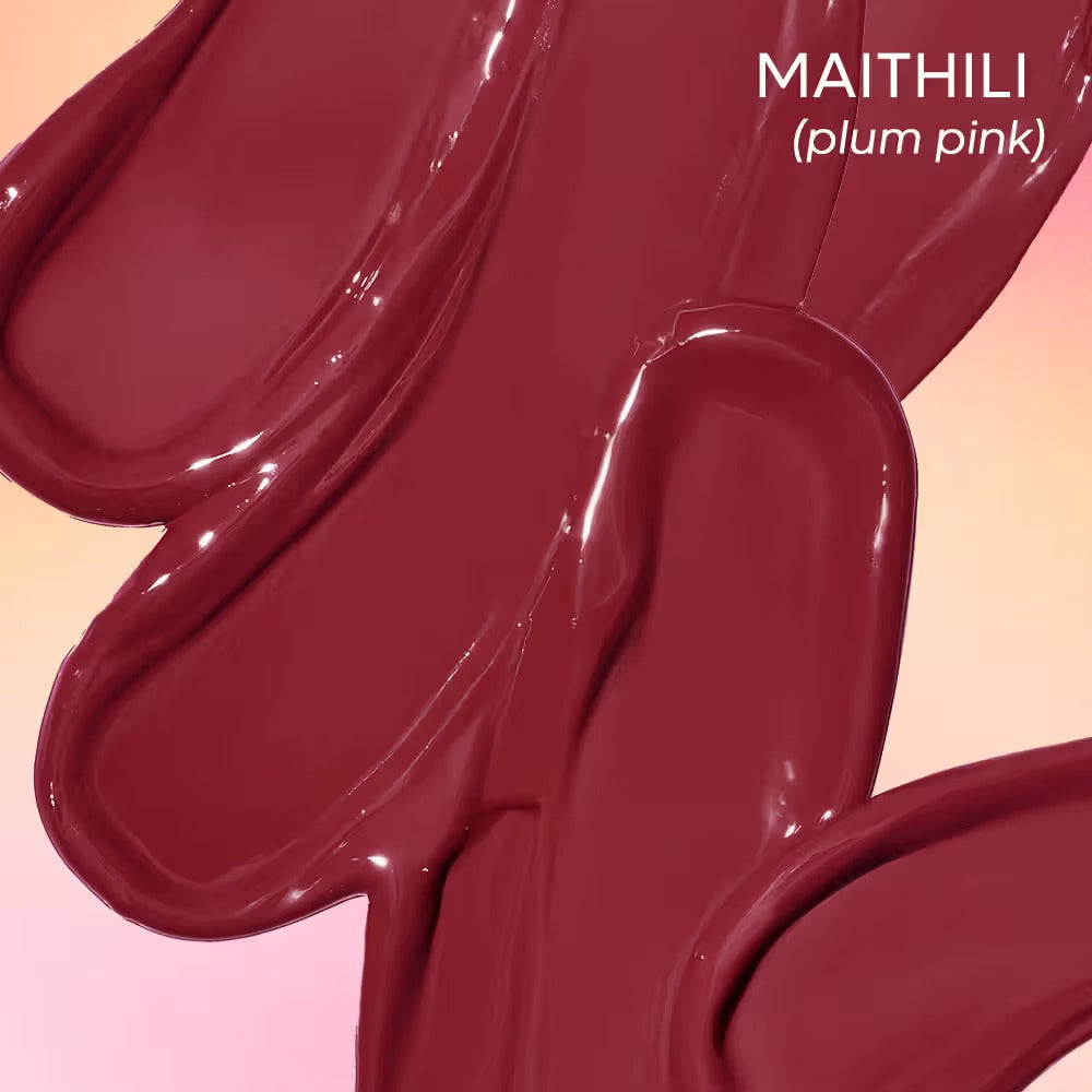 Nykaa Matte To Last Transferproof Liquid Lipstick – Maithili 25, 6.2ml