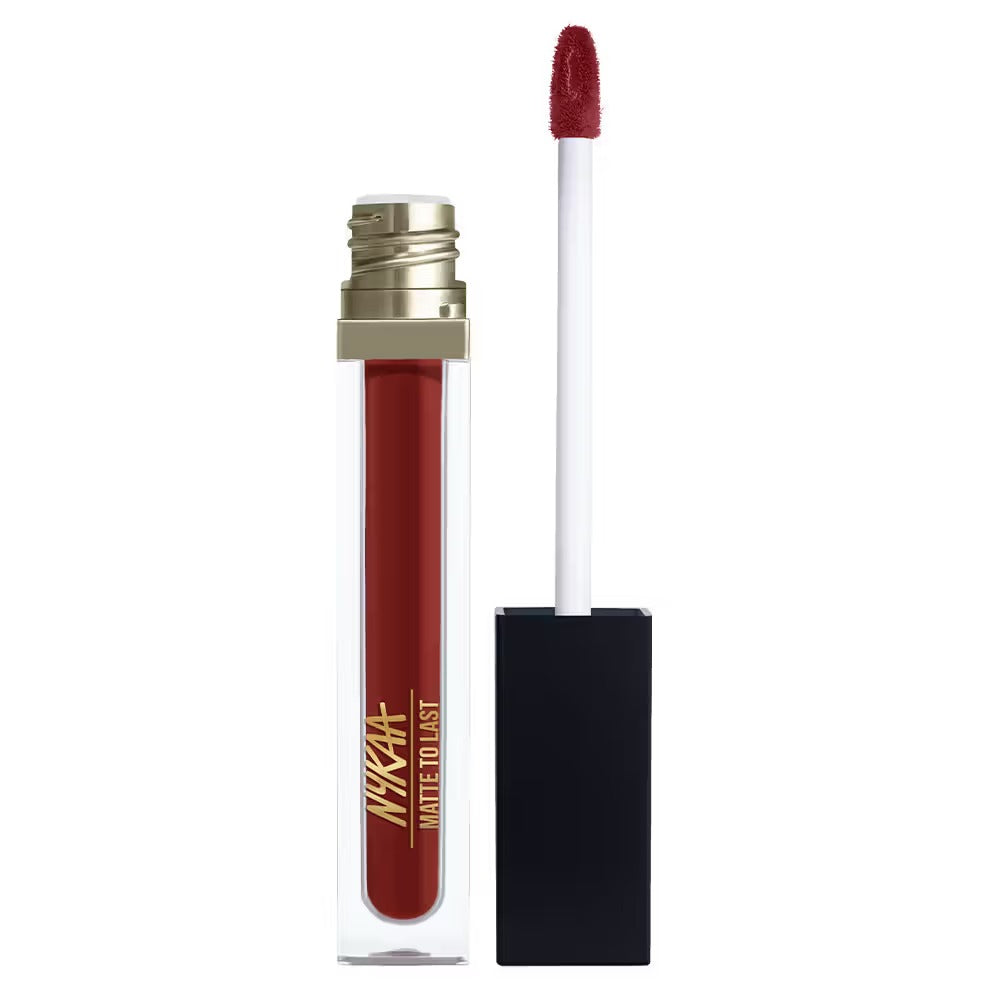 Nykaa Matte To Last Transferproof Liquid Lipstick – Kashi 19, 6.2ml