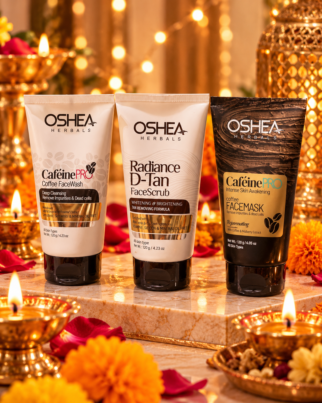 OSHEA Herbals Coffee & Radiance Skincare Combo