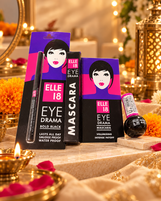 ELLE 18 Eye Drama Eye Makeup Combo