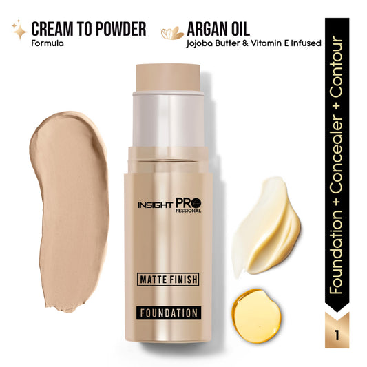 Insight Pro Matte Finish Foundation in Ivory Silk – 10g