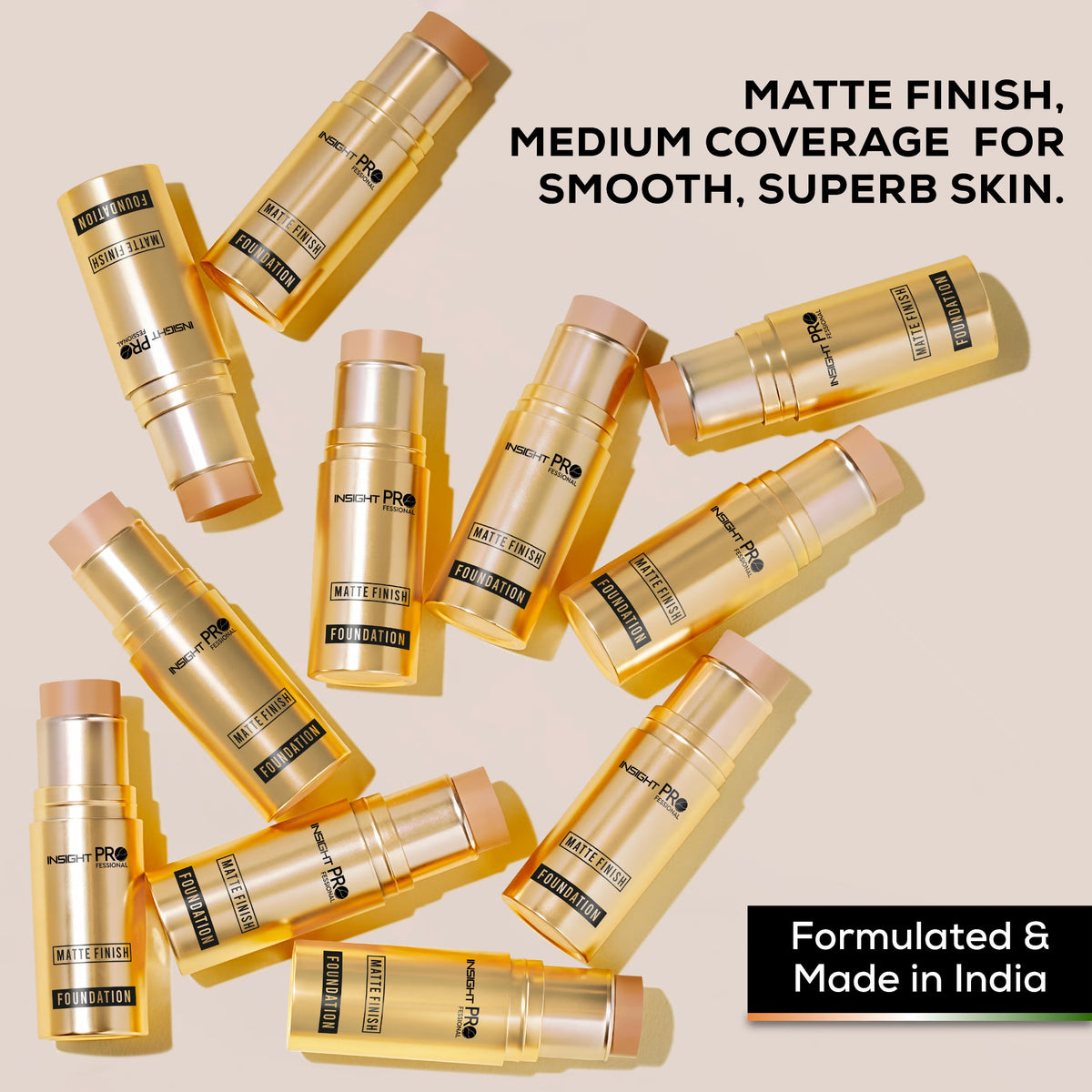 Insight Pro Matte Finish Foundation in Iced Chai – 10g