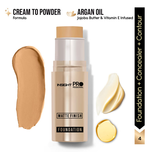 Insight Pro Matte Finish Foundation in Caramel Cream – 10g