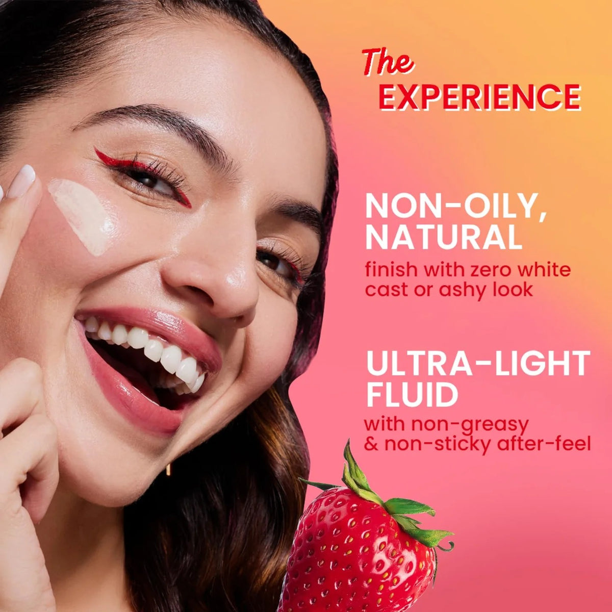 Dot & Key Strawberry Dew Tinted Sunscreen In-Vivo Tested SPF 50+ PA++++ for Daily Wear -03 Sand