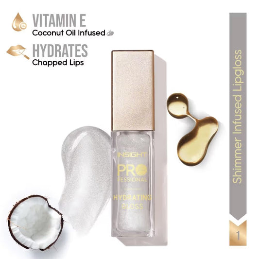 Insight Professional Hydrating Gloss - Snow Flake, (10g)