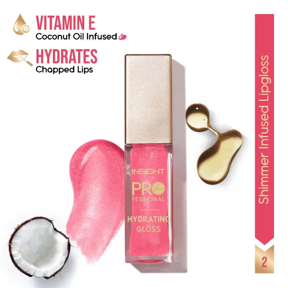 Insight Professional Hydrating Gloss - Cascading Coral (10g)