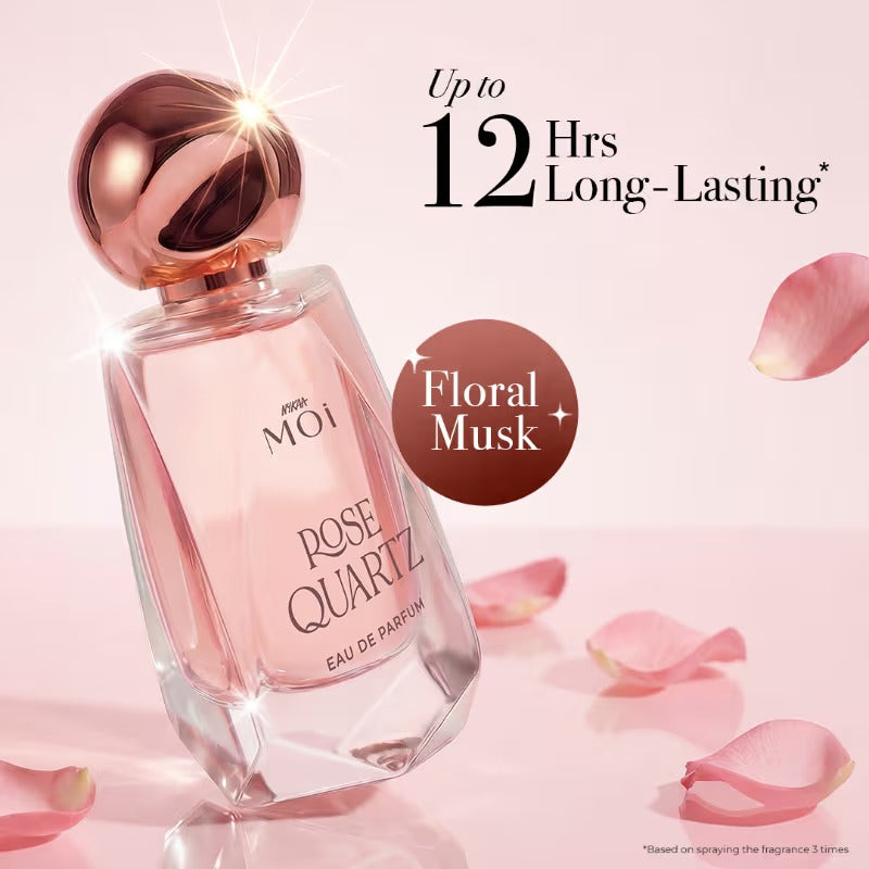 Nykaa Perfumes Rose Quartz Long-Lasting Perfume For Women - [50ml]