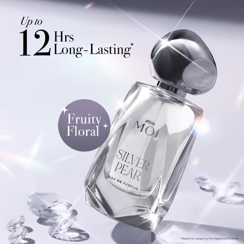 Nykaa Perfumes Silver Pear Long-Lasting Perfume For Women - [50ml]