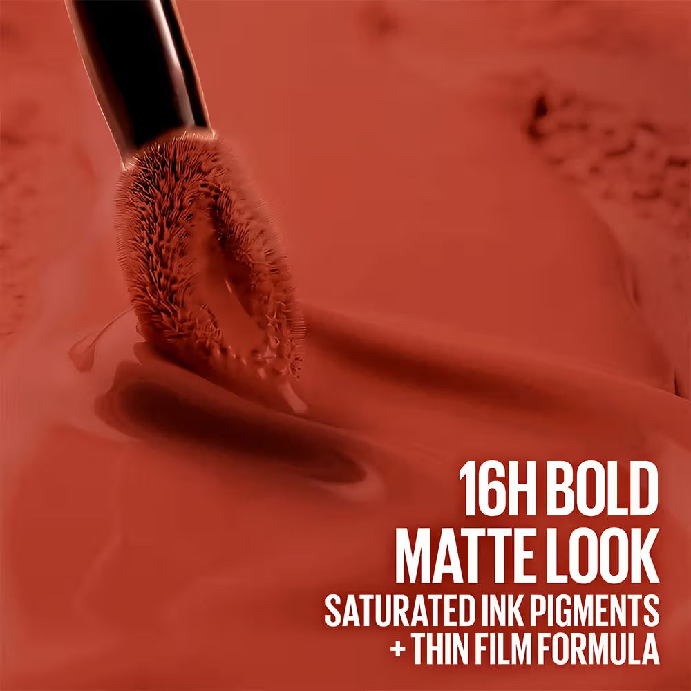 Maybelline New York Super Stay Matte Ink Liquid Lipstick, Lasts Up to 16 Hours - 170 Initiator