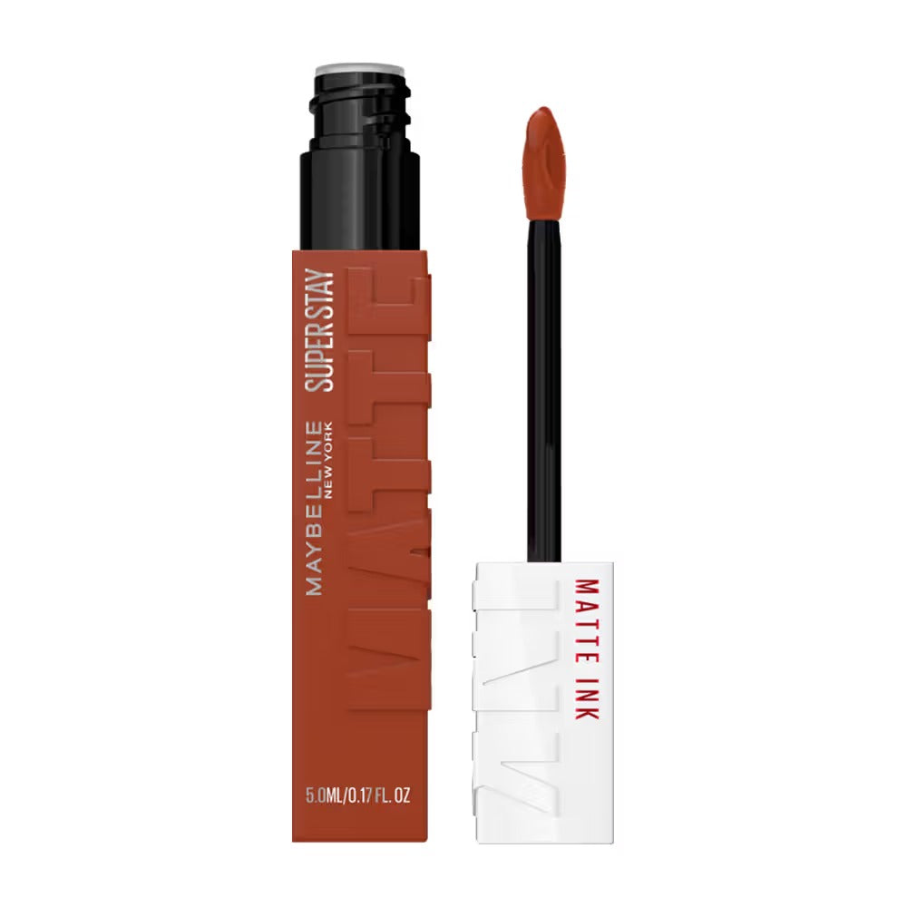 Maybelline New York Super Stay Matte Ink Liquid Lipstick, Lasts Up to 16 Hours - Entertainer