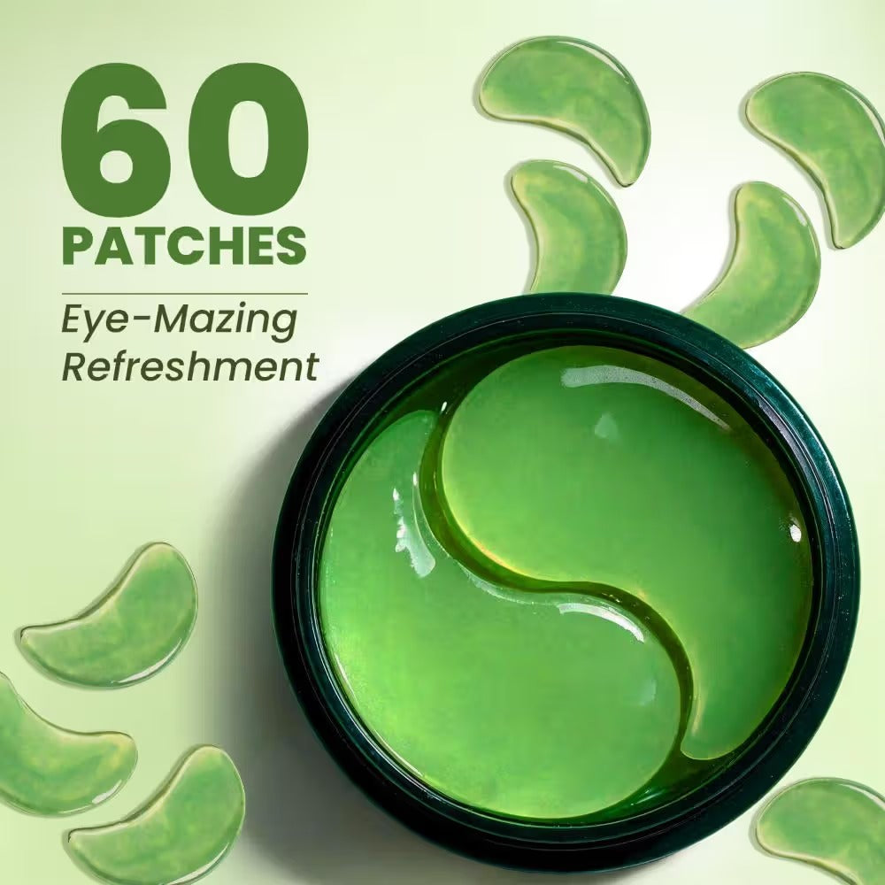 Swiss Beauty Hydra Eye Serum Patches For Dark Circles And Puffiness Hydrate Skin With Aloe Vera, 60pcs