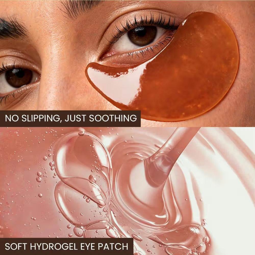 Swiss Beauty Hydra Eye Serum Patches For Dark Circles And Puffiness, Hydrate Skin With Coffee, 60pcs