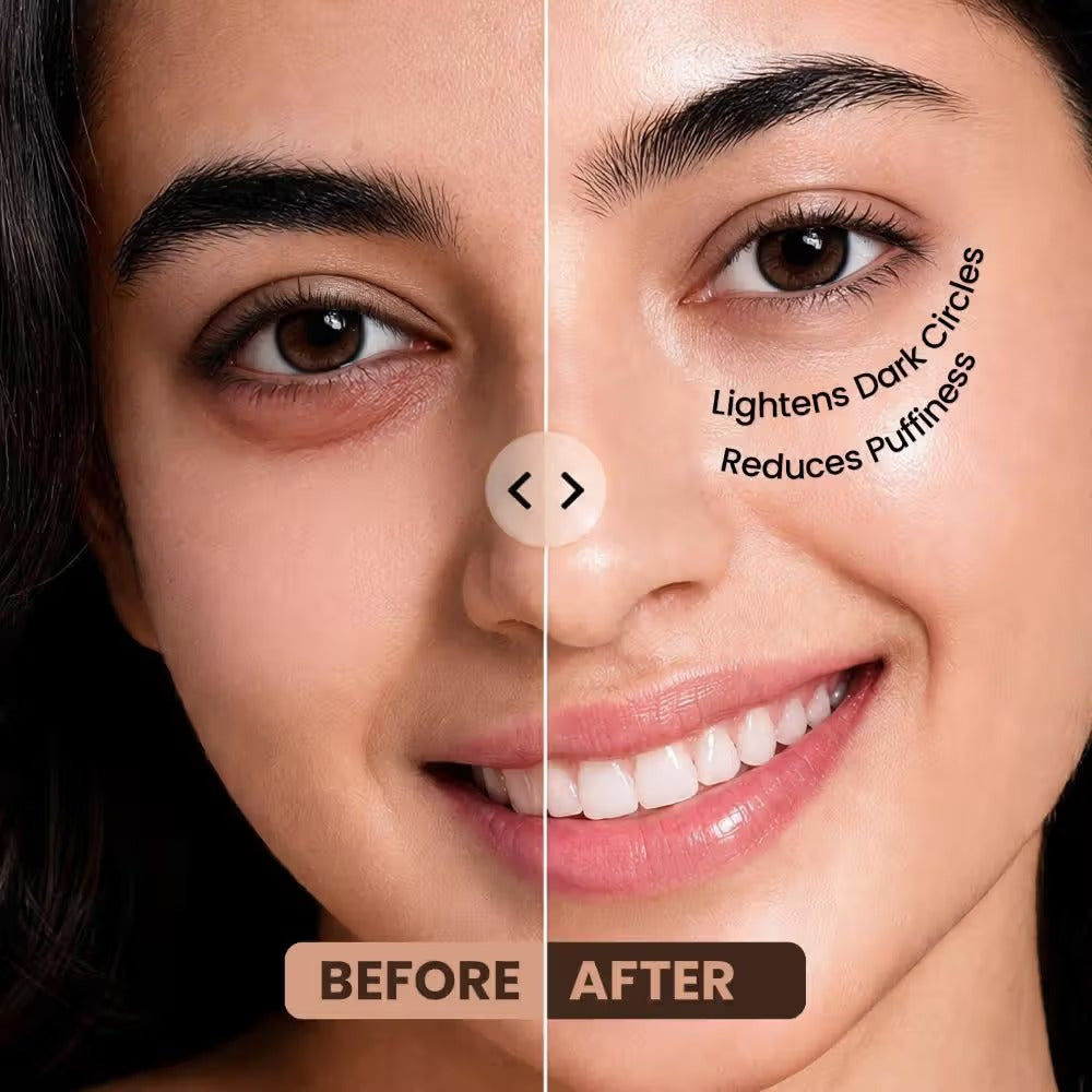 Swiss Beauty Hydra Eye Serum Patches For Dark Circles And Puffiness, Hydrate Skin With Coffee, 60pcs