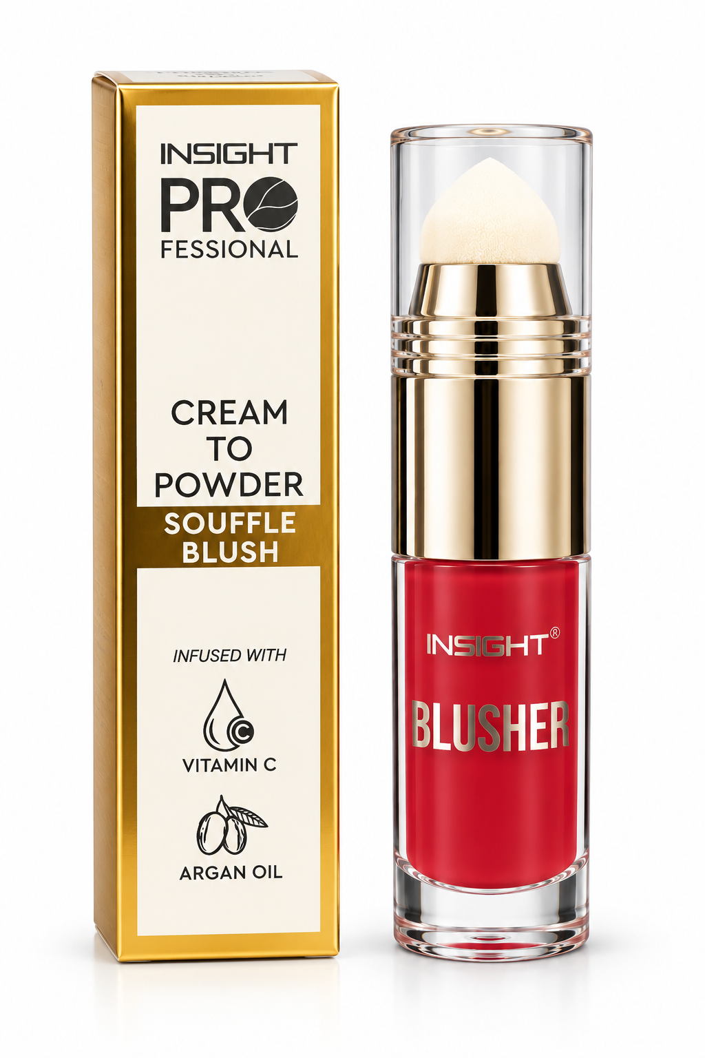 Insight Professional Cream to Powder Souffle Blush - Watermelon Popsicle 02