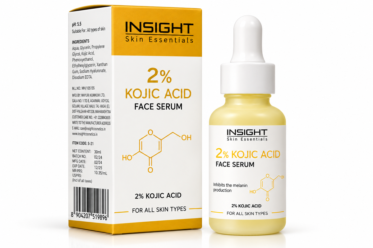 Insight Skin Essential 2% Kojic Acid Face Serum, 30ml