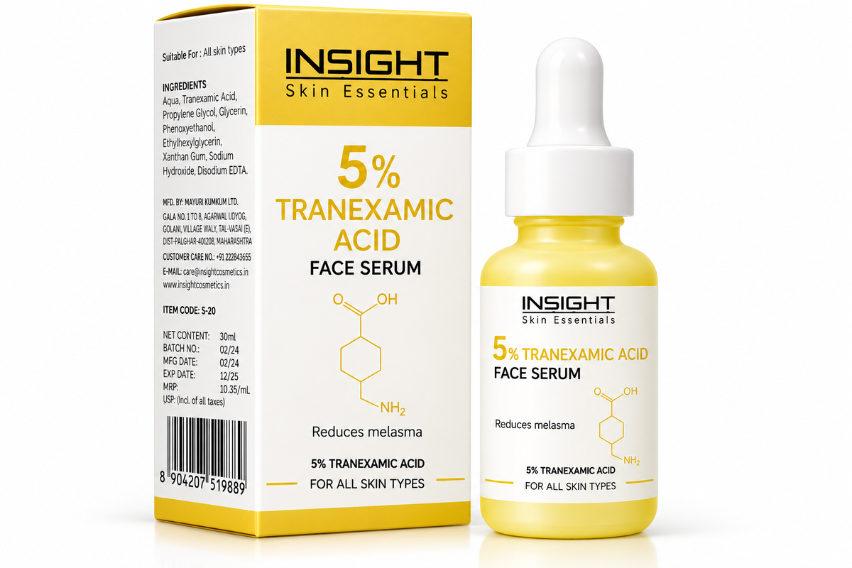 Insight Skin Essential 5% Tranexamic Acid Face Serum, 30ml