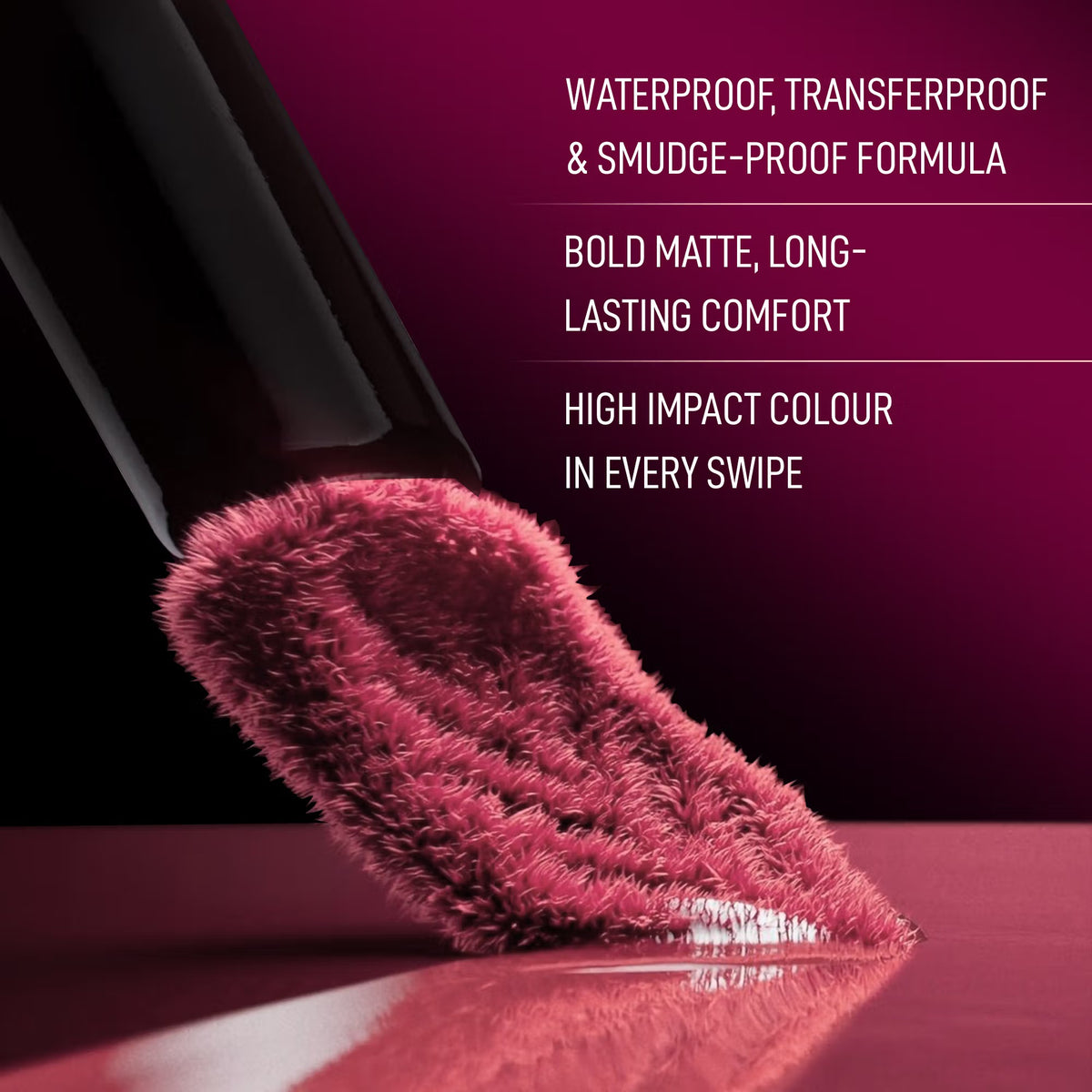 RENEE Stay With Me Liquid Lipstick – Dose of Rose, 5ml