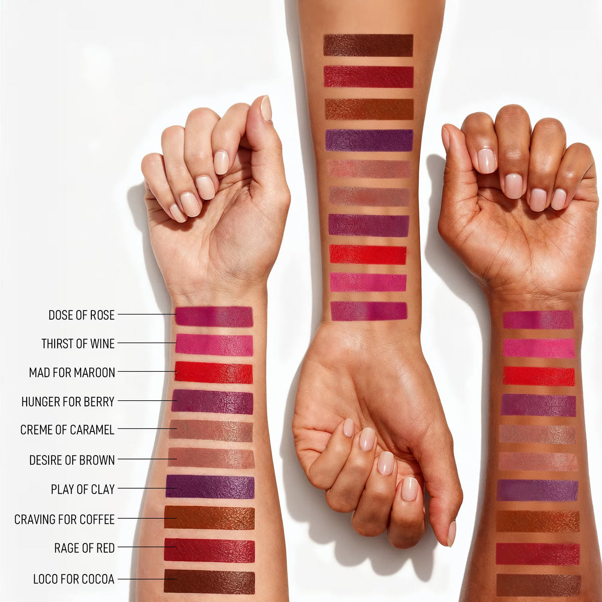 RENEE Stay With Me Liquid Lipstick – Dose of Rose, 5ml