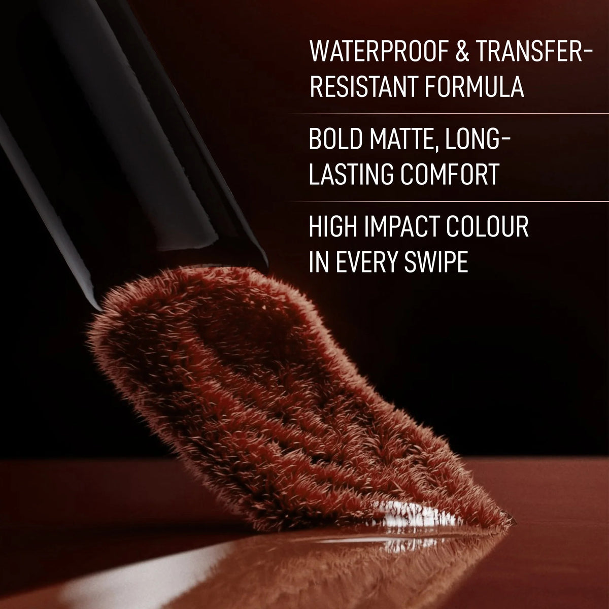 RENEE Stay With Me Liquid Lipstick – Loco for Cocoa, 5 ml