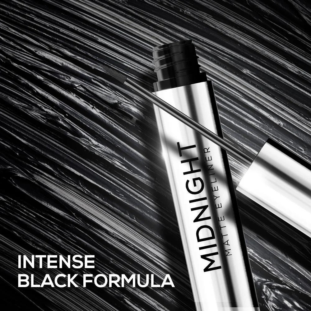 RENEE Midnight Matte Eyeliner, Black - [2.5ml]