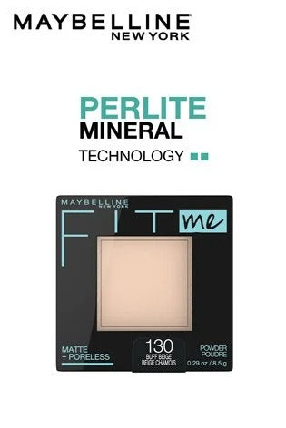 Maybelline Fit Me Pressed Powder 130 Buff Beige – 9g Face Powder