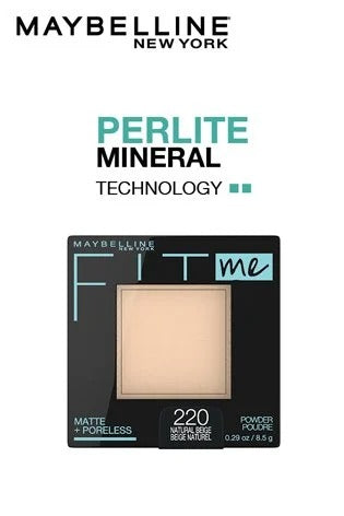 Maybelline Fit Me Pressed Powder 220 Natural Beige – 9g Face Powder