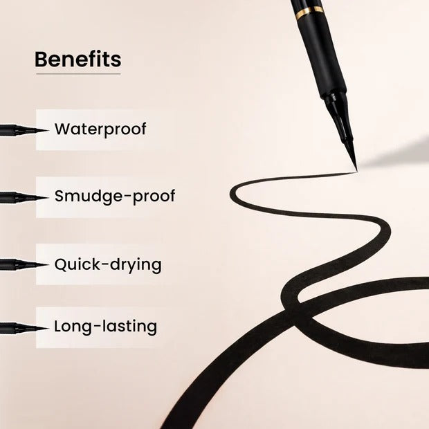 Bold Felt Tip Eyeliner - Black [1.2ml]