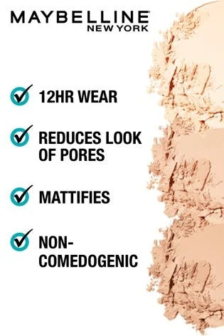 Maybelline Fit Me Pressed Powder 130 Buff Beige – 9g Face Powder