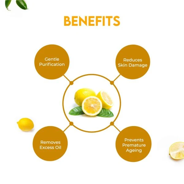 Lemon Face Wash - [120ml]
