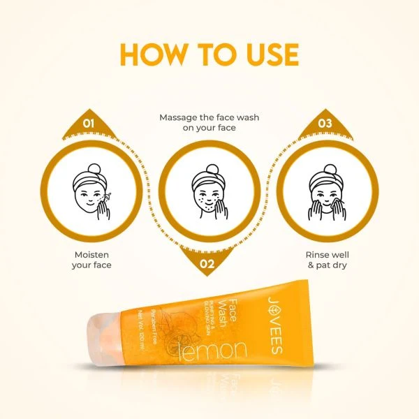 Lemon Face Wash - [120ml]