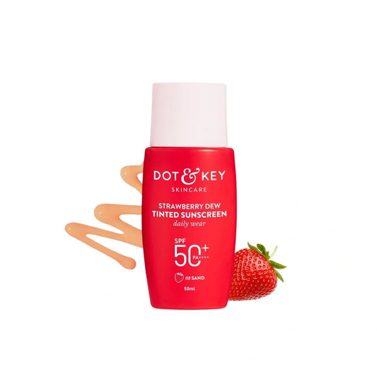 Dot & Key Strawberry Dew Tinted Sunscreen SPF 50+ PA++++ – 03 Sand