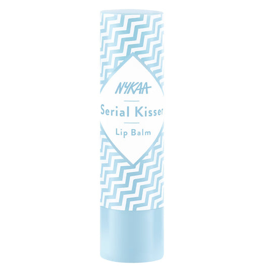 Nykaa Serial Kisser Moisturising Lip Balm With Shea Butter & Vitamin E - Blueberry, 4.5gm